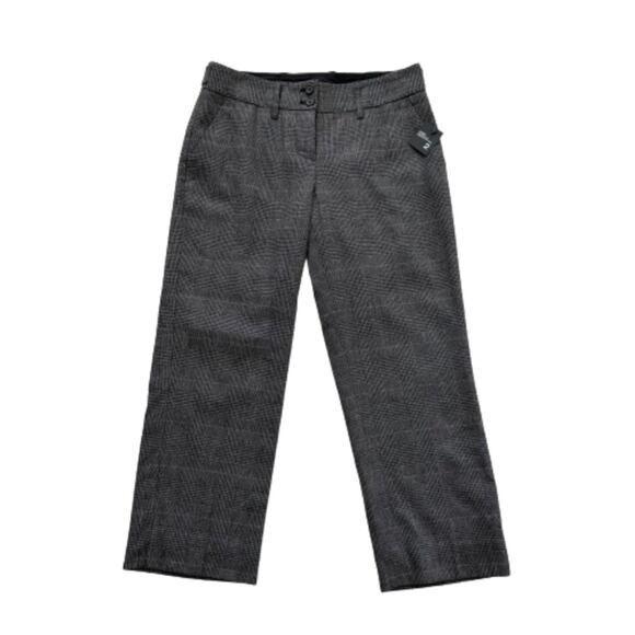 The Limited Pants Cassidy Fit Black Gray Pink Plaid Dress Work Pants Size 2 NEW - Picture 11 of 11